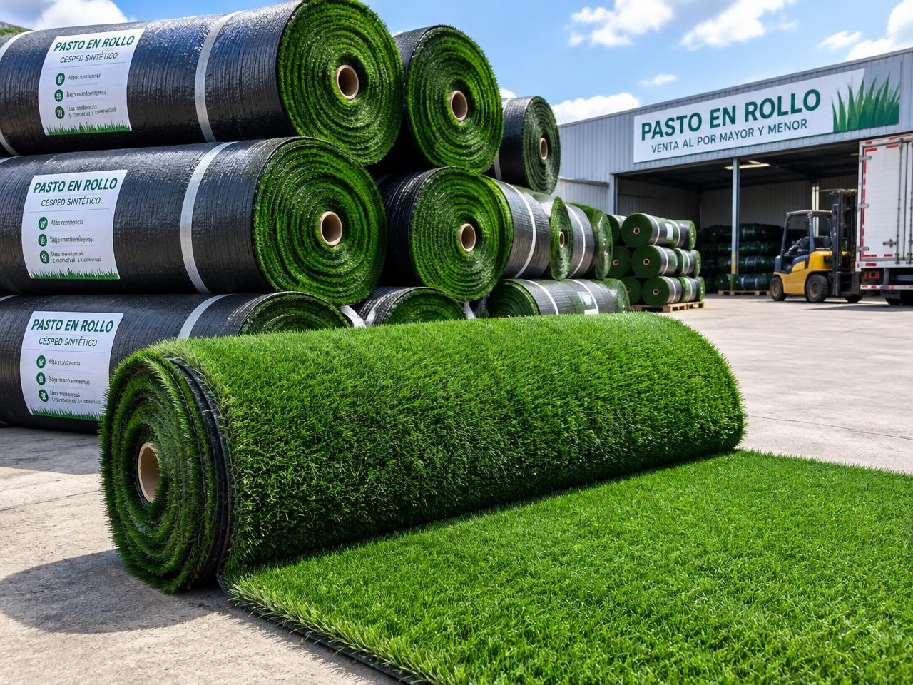 Pasto en Rollo